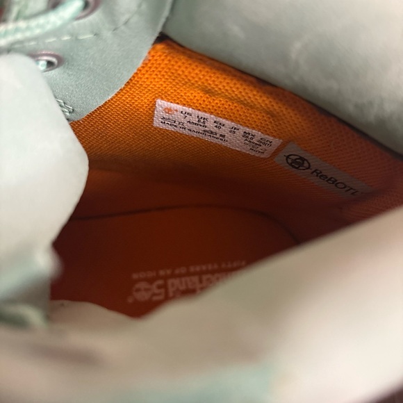 Mint Green Rare 50th Anniversary Timberland Boots - Picture 8 of 8